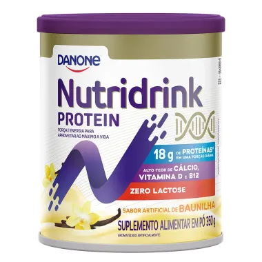 Nutridrink Protein Baunilha Zero Lactose 350g