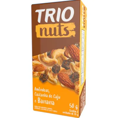 Barra de Cereal Trio Nuts Banana 50g