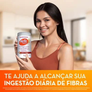 Metamucil P&oacute; Sabor Original com 210g