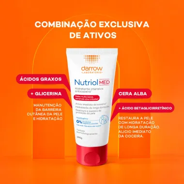 Nutriol Med Darrow Hidratante Intensivo Anticoceira com 100ml