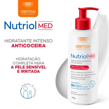 Nutriol Med Darrow Hidratante Intensivo Anticoceira 390ml