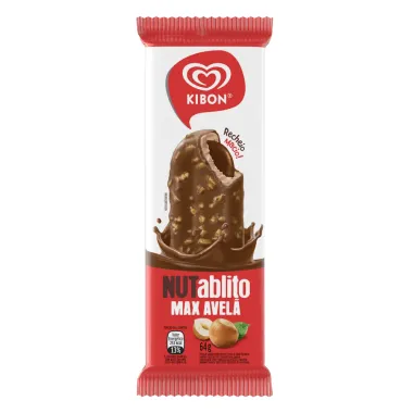 Picolé Kibon Nutablito Max Avelã 64g