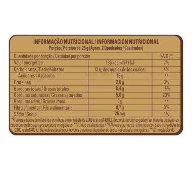 Chocolate Nestlé Alpino ao Leite com 85g