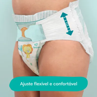 Fralda Pampers Confort Sec Tamanho M 112 Fraldas Descartáveis