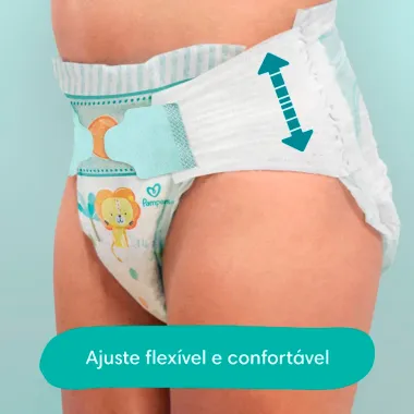 Fralda Pampers Confort Sec Pacote Giga Tamanho XG com 88 Fraldas Descartáveis