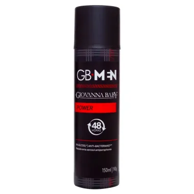 Desodorante Giovanna Baby Power Aerosol Antiperspirante 48h com 150ml