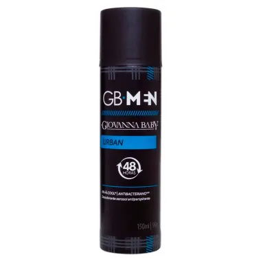 Desodorante Giovanna Baby Urban Aerosol Antiperspirante 48h com 150ml