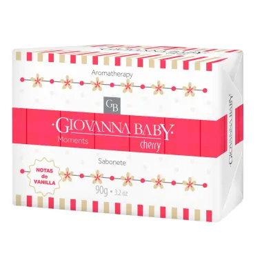 Sabonete em Barra Giovanna Baby Moments Cherry 90g