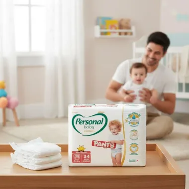 Fralda Personal Baby Premium Pants Tamanho XG com 34 Unidades