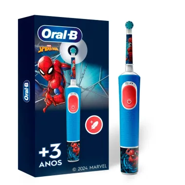 Escova Dental El&eacute;trica Oral-B Spiderman 1 Unidade
