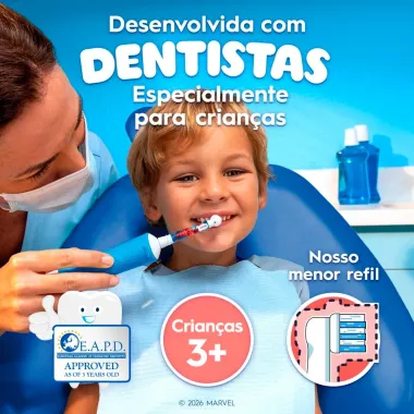 Escova Dental El&eacute;trica Oral-B Spiderman +3 Anos 1 Unidade
