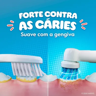 Escova Dental El&eacute;trica Oral-B Spiderman +3 Anos 1 Unidade