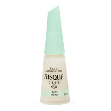 Base e Cobertura Fosca Risqué Care Efeito Matte 8ml