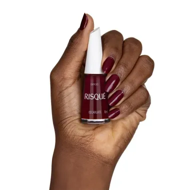 Esmalte Risqué Cremoso Escarlate 8ml