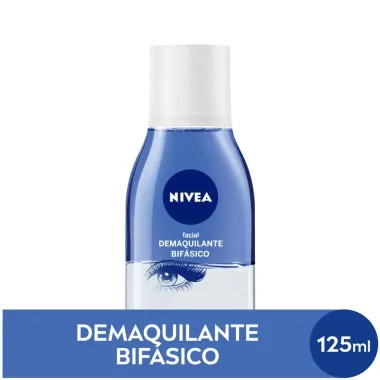 Demaquilante Nivea Facial Bif&aacute;sico 125ml