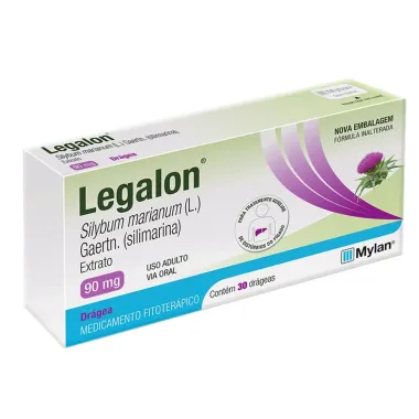 Legalon 90mg com 30 Drágeas