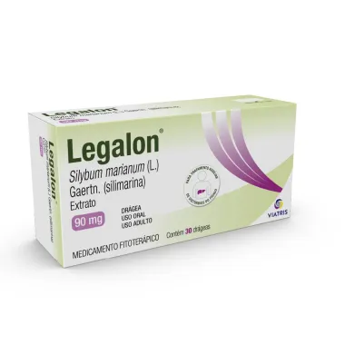 Legalon Silimarina 90mg com 30 Drágeas