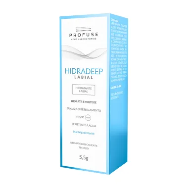 Protetor Solar Labial Profuse Hidradeep FPS 30 Stick com 5,5g