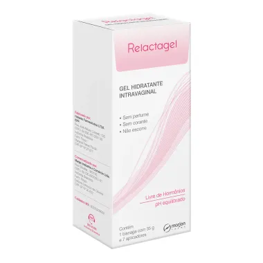 Relactagel Gel Hidratante Intravaginal 35g + 7 Aplicadores