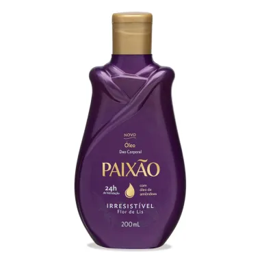 Óleo de Amêndoas Paixão Irresistível com 200ml