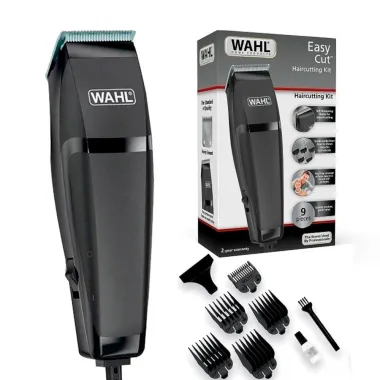 Máquina de Cortar Cabelo Wahl Easy Cut Preta 1 Unidade Caixa