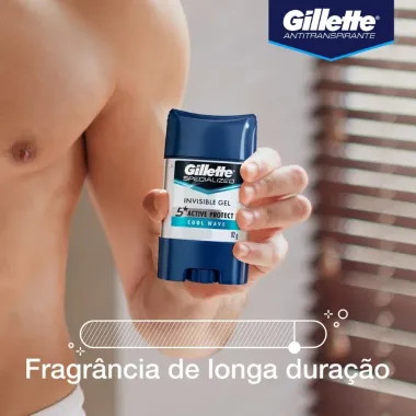 Desodorante Gel Antitranspirante Gillette Cool Wave Stick 82g
