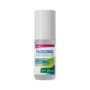 Flogoral Sabor Menta Spray com 30ml