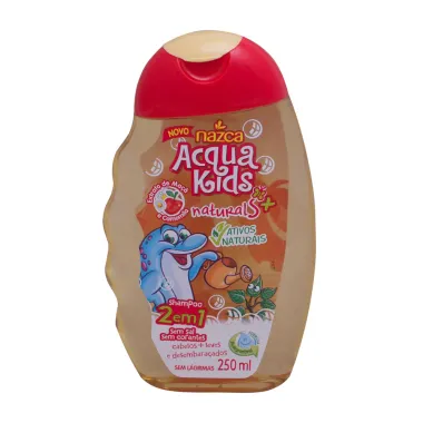 Shampoo Infantil Acqua Kids 2 em 1 Maçã  e  Camomila 250ml