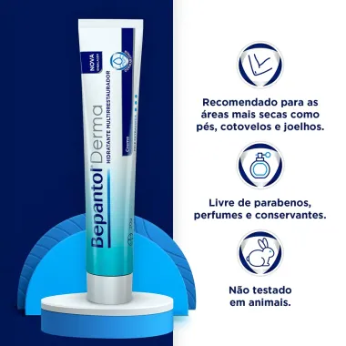 Bepantol Derma Creme Hidratante Multirrestaurador 20g, Pele Extrasseca