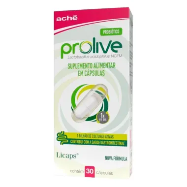 Prolive com 30 Cápsulas