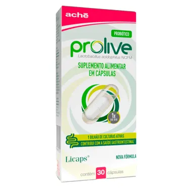 Prolive com 30 C&aacute;psulas