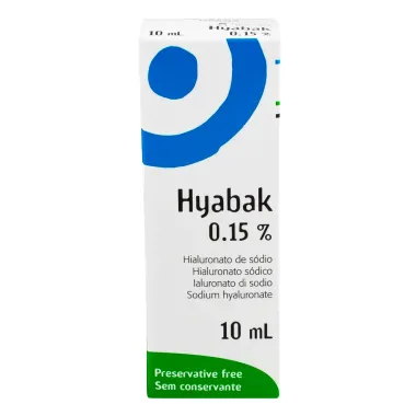 Hyabak Solução Oftalmica 10ml