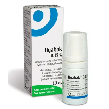 Hyabak Solução Oftalmica 10ml