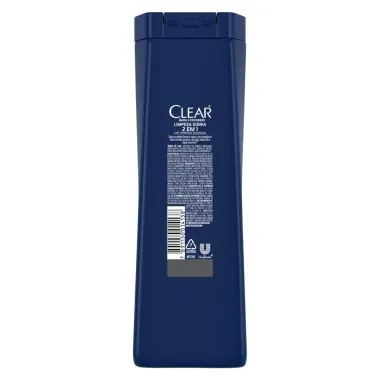 Shampoo Clear Men Limpeza Diária 2 em 1 400ml