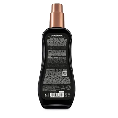 Protetor Solar Australian Gold Instant Bronzer FPS 15 Spray Gel com 200g