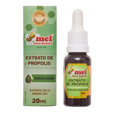 Própolis Verde Santa Bárbara Alecrim Extrato 20ml