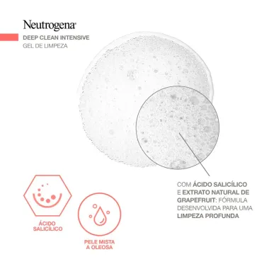 Sabonete Facial Neutrogena Deep Clean Grapefruit 150g