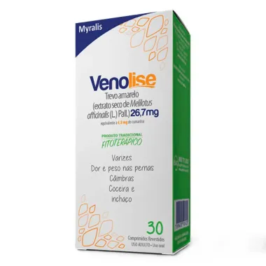 Venolise 26,7mg com 30 Comprimidos