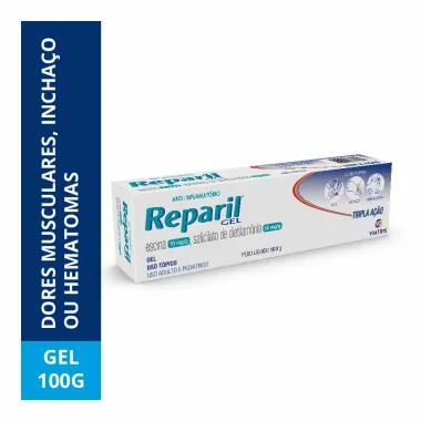 Reparil Gel Escina + Salicilato de Dietilamônio 100g