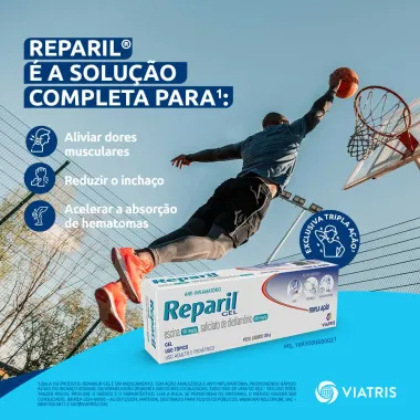 Reparil Gel Escina + Salicilato de Dietilamônio 100g