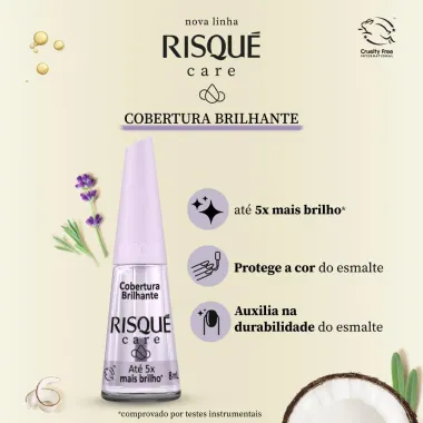 Cobertura Brilhante Risqué Care 8ml