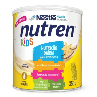Nutren Kids Baunilha Complemento Alimentar Lata 350g