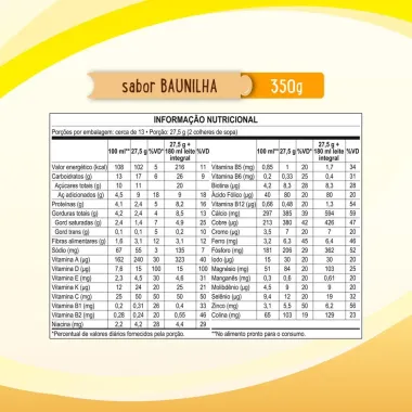Nutren Kids Baunilha Complemento Alimentar Lata 350g