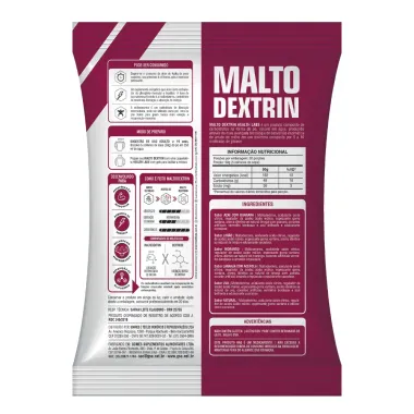 Maltodextrin Health Labs Sabor A&ccedil;a&iacute; com Guaran&aacute; 1kg