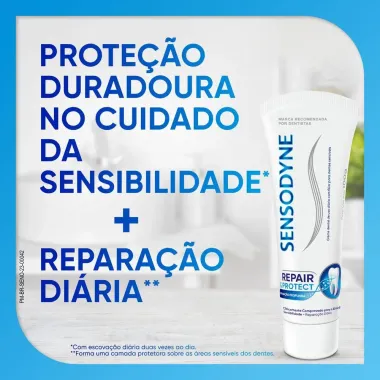 Creme Dental Sensodyne Repair & Protect