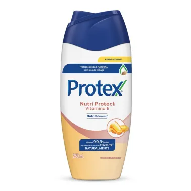 Sabonete Líquido Antibacteriano Protex Nutri Protect Vitamina E 250ml