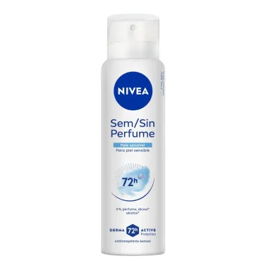 Desodorante Antitranspirante Aerosol Nivea Sem Perfume 150ml