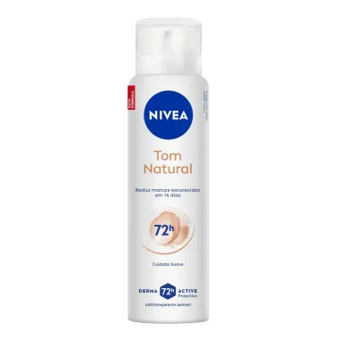 Desodorante Antitranspirante Aerosol Nivea Tom Natural 150ml