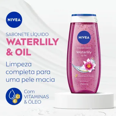 Sabonete Líquido Nivea Waterlily & Oil 250ml