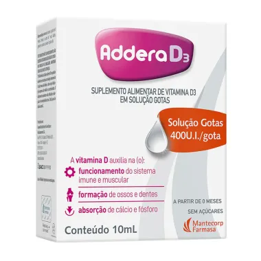 Addera D3 400UI Gotas 10ml